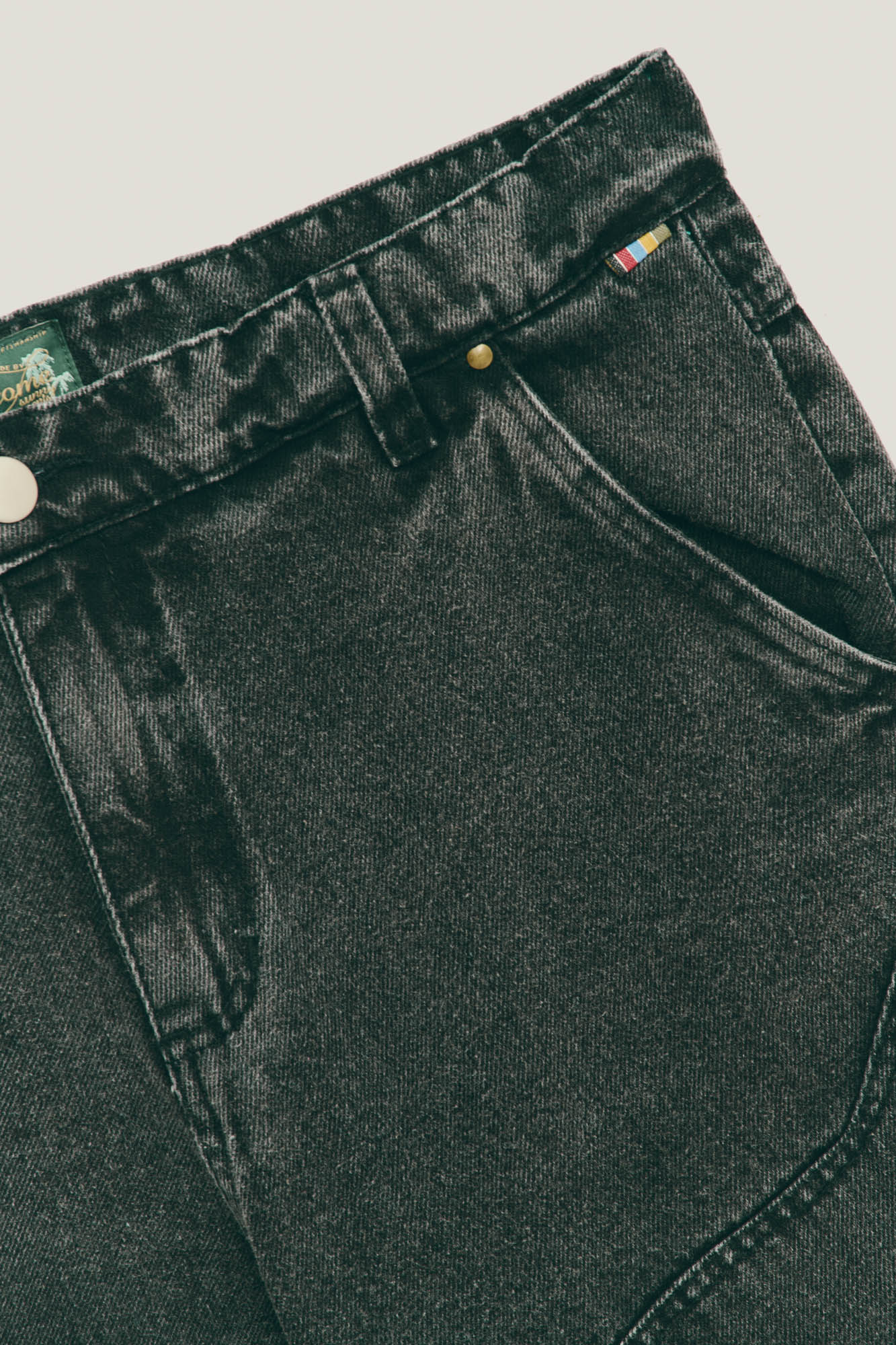 Bermuda Jeans Western - Preta