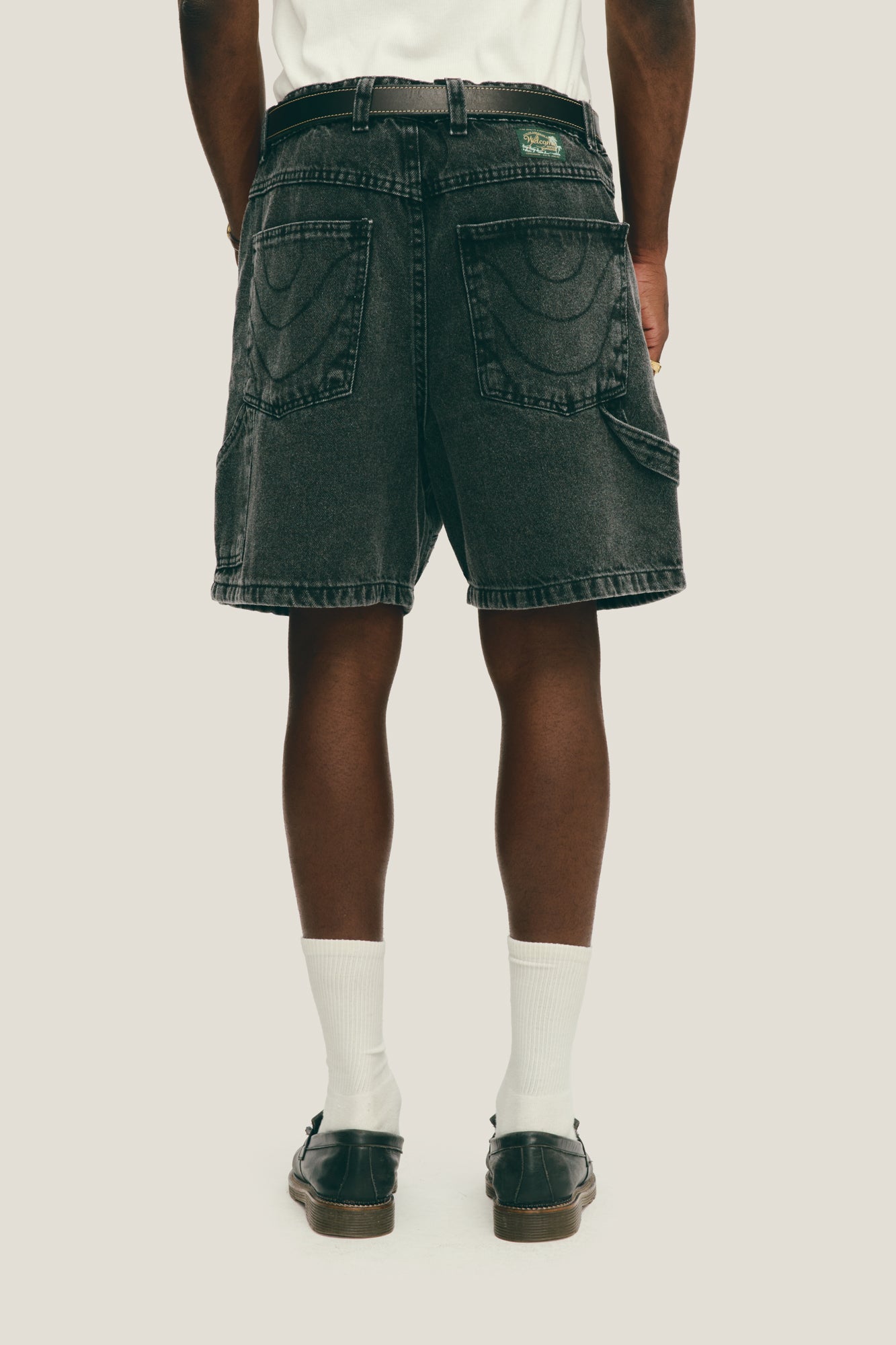Bermuda Jeans Western - Preta