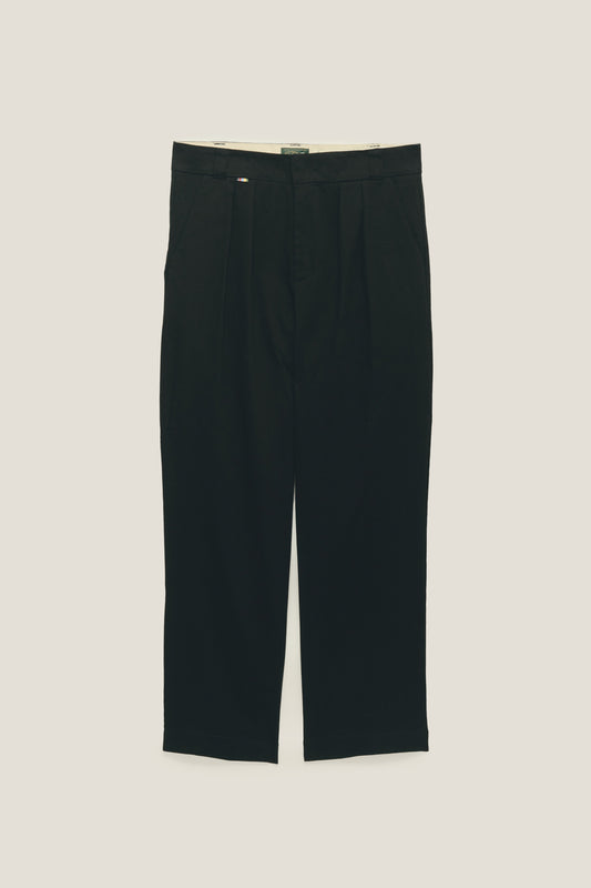 Calça Alfaiataria Dupla Prega - Preta