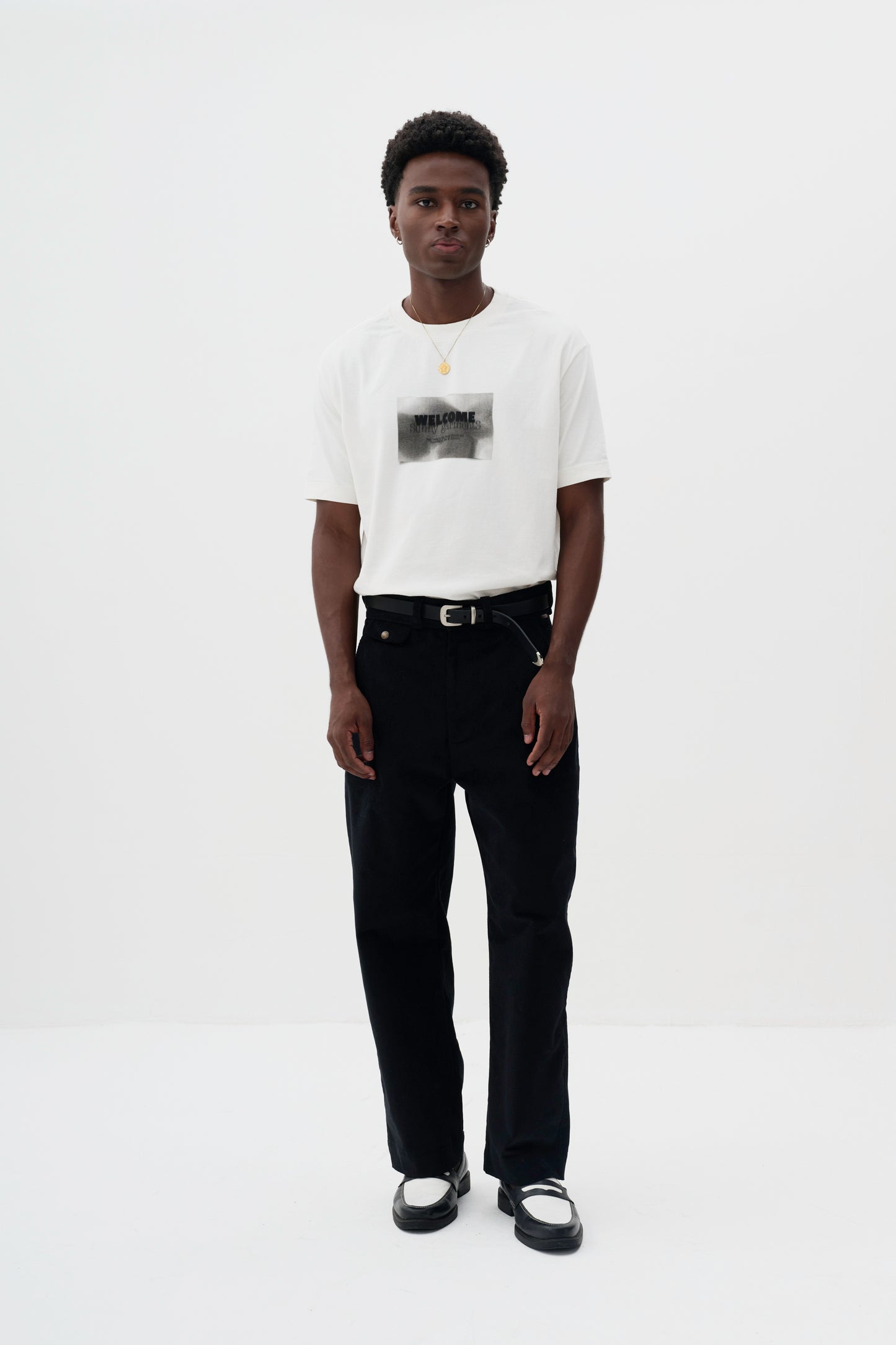 Calça Chino Cotelê - Preto