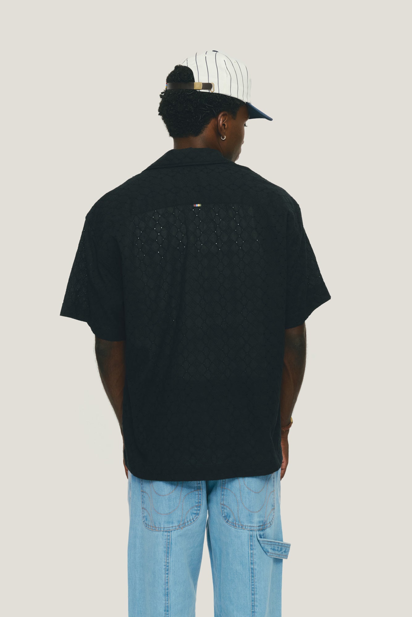 Camisa Laise Script - Preta