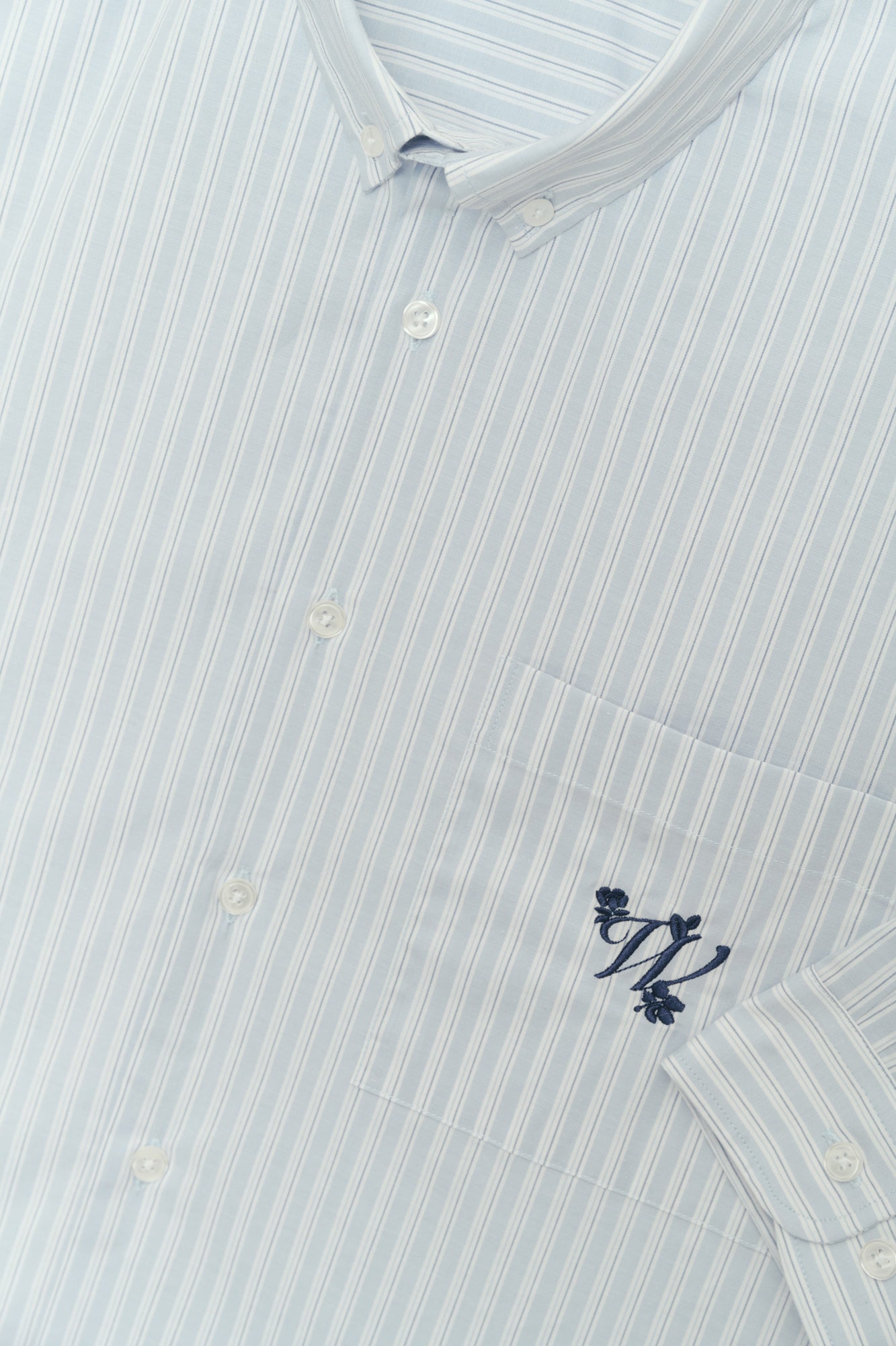 Camisa Solaris - Listrado Azul Sereno