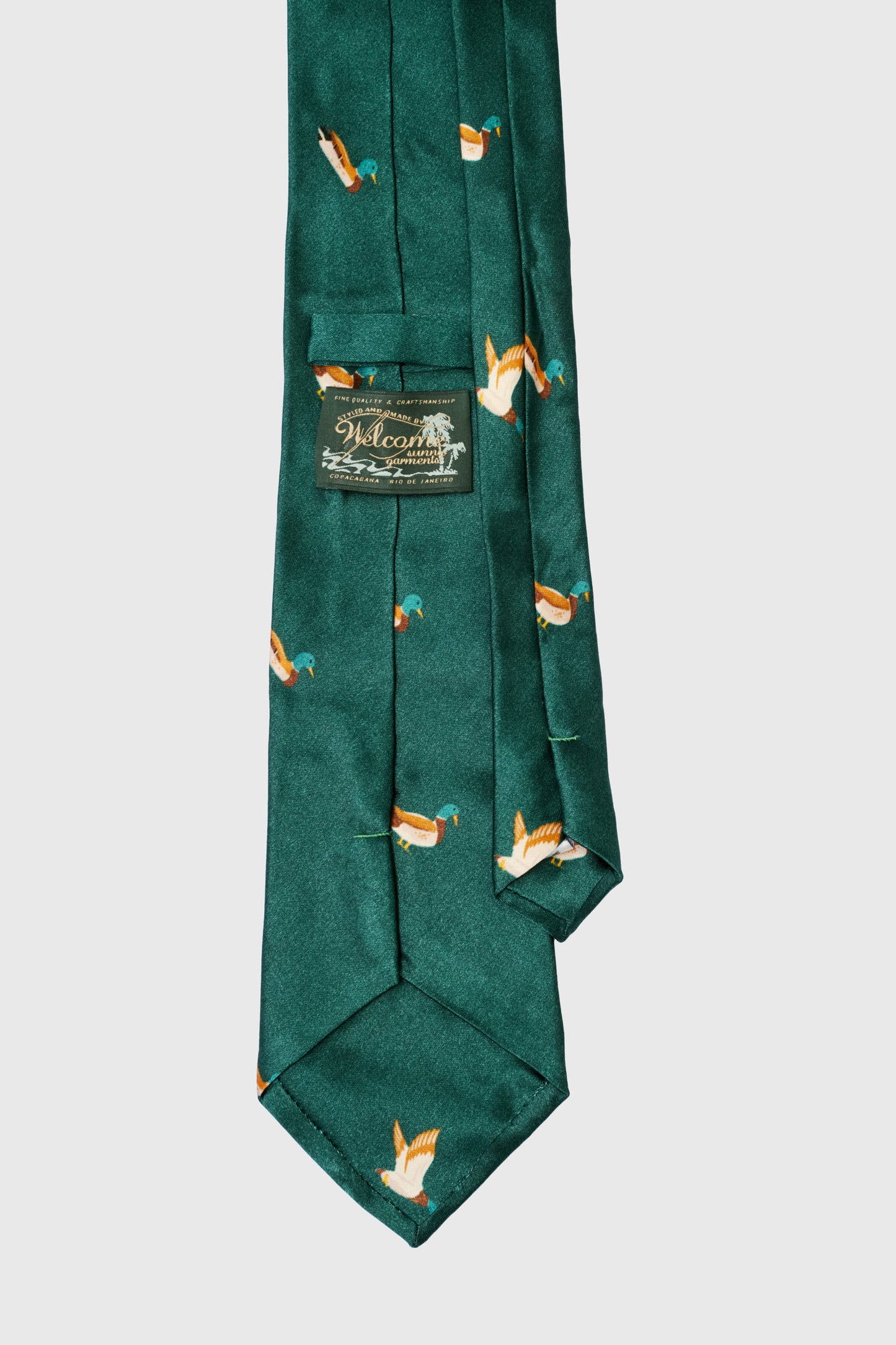 Gravata Ducks - Verde