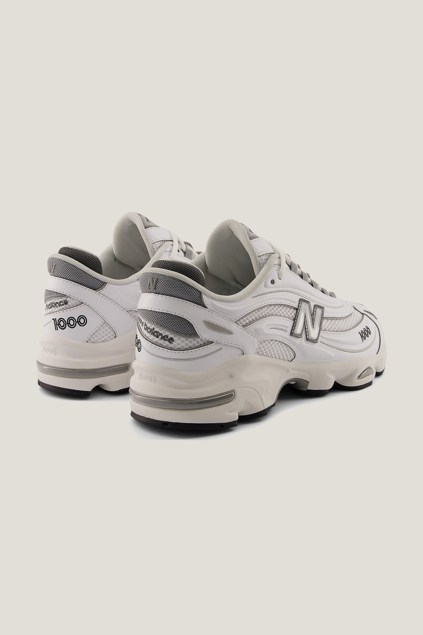 Tênis New Balance 1000 - Branco/Prata