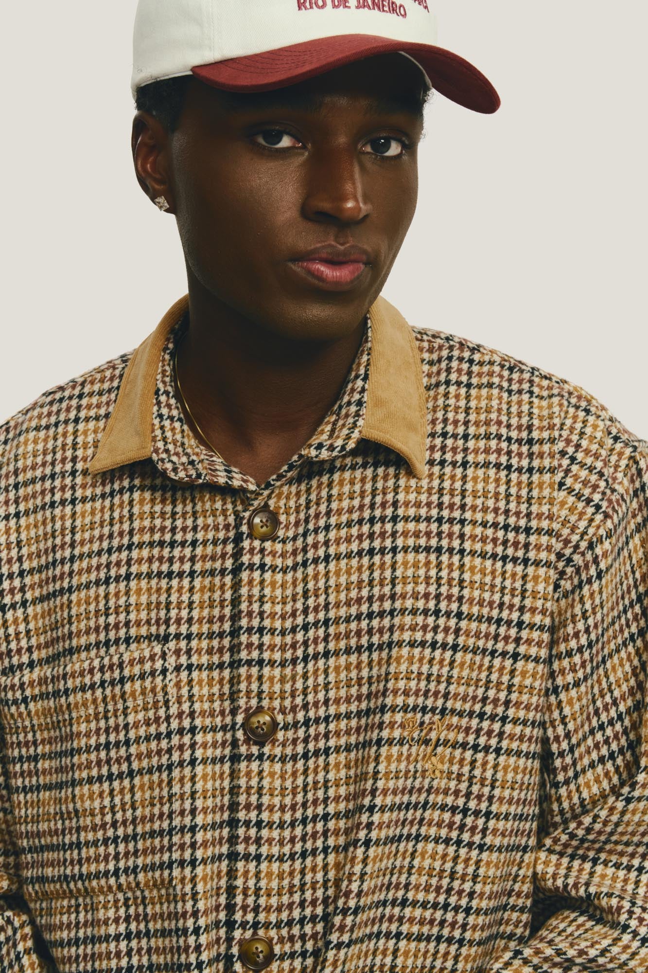 Camisa Overshirt ML - Pied Poule