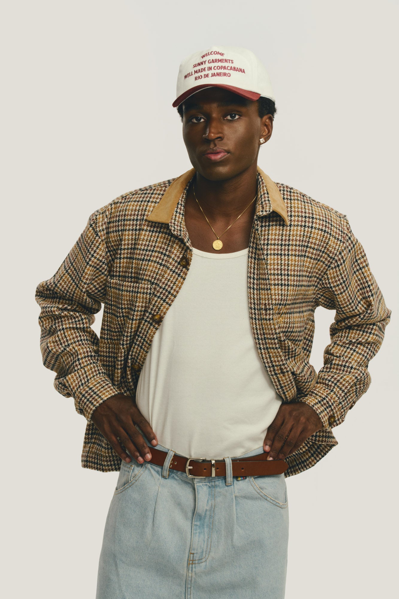 Camisa Overshirt ML - Pied Poule