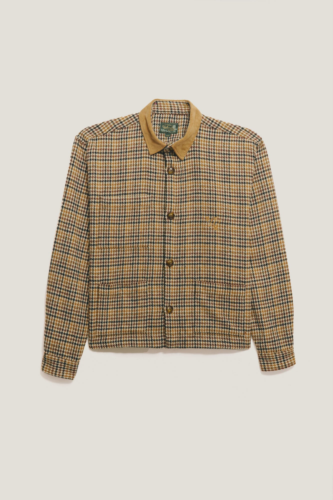 Camisa Overshirt ML - Pied Poule