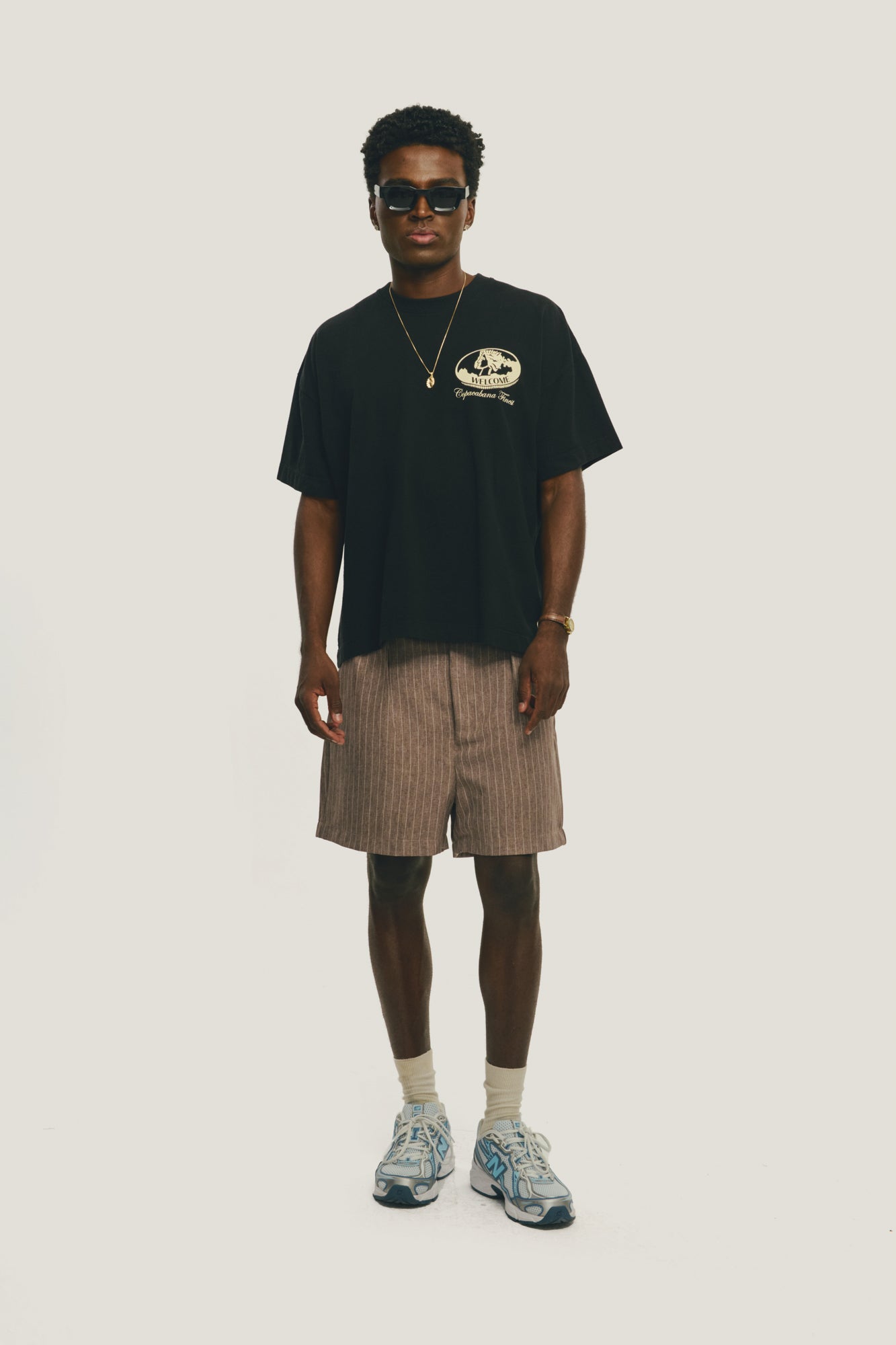 T-shirt Boxy Fit Royal Coin - Preta