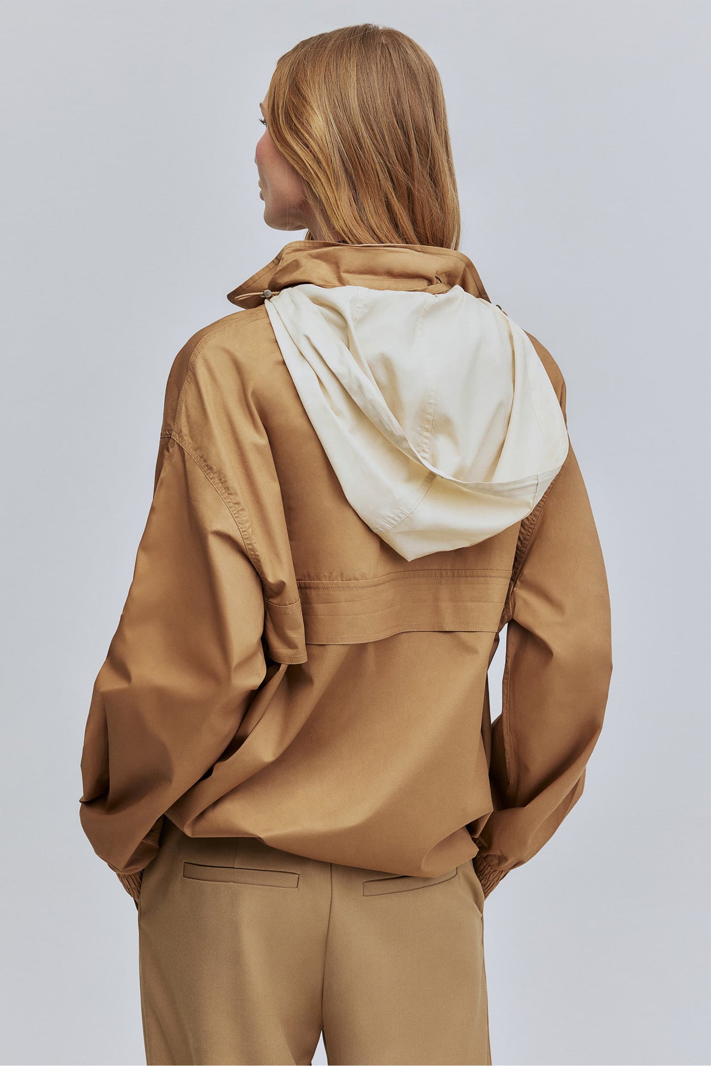Jaqueta Anorak Corta Vento Hering + Welcome - Amarelo Butter