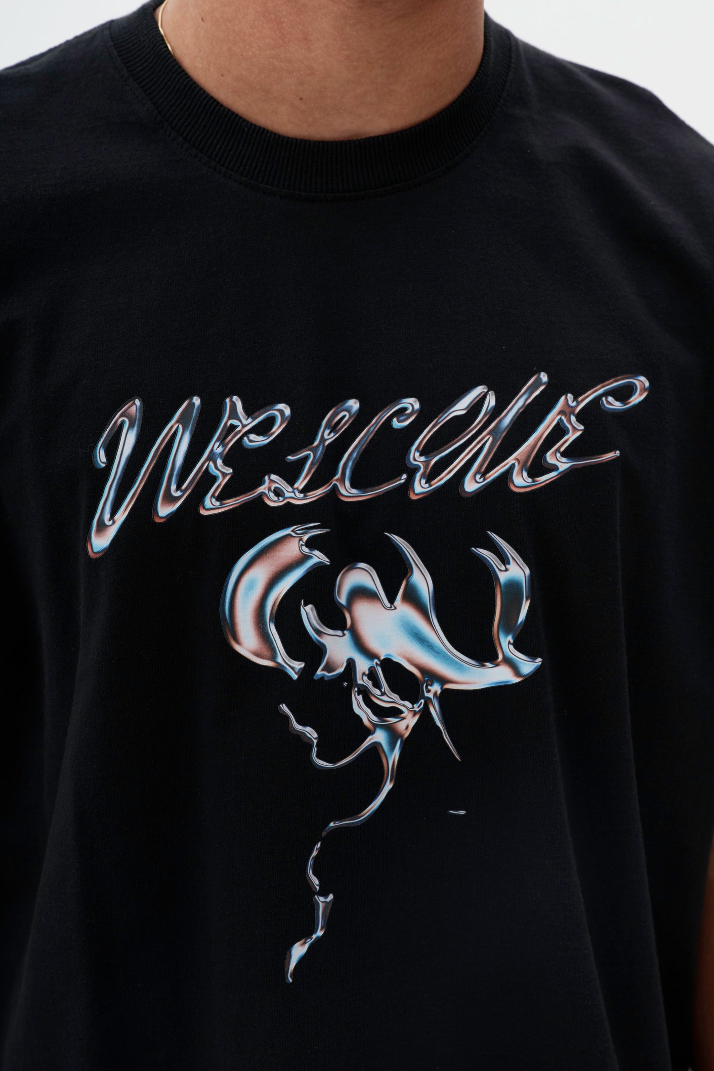 T-shirt Coiffeur Regular Fit - Preta