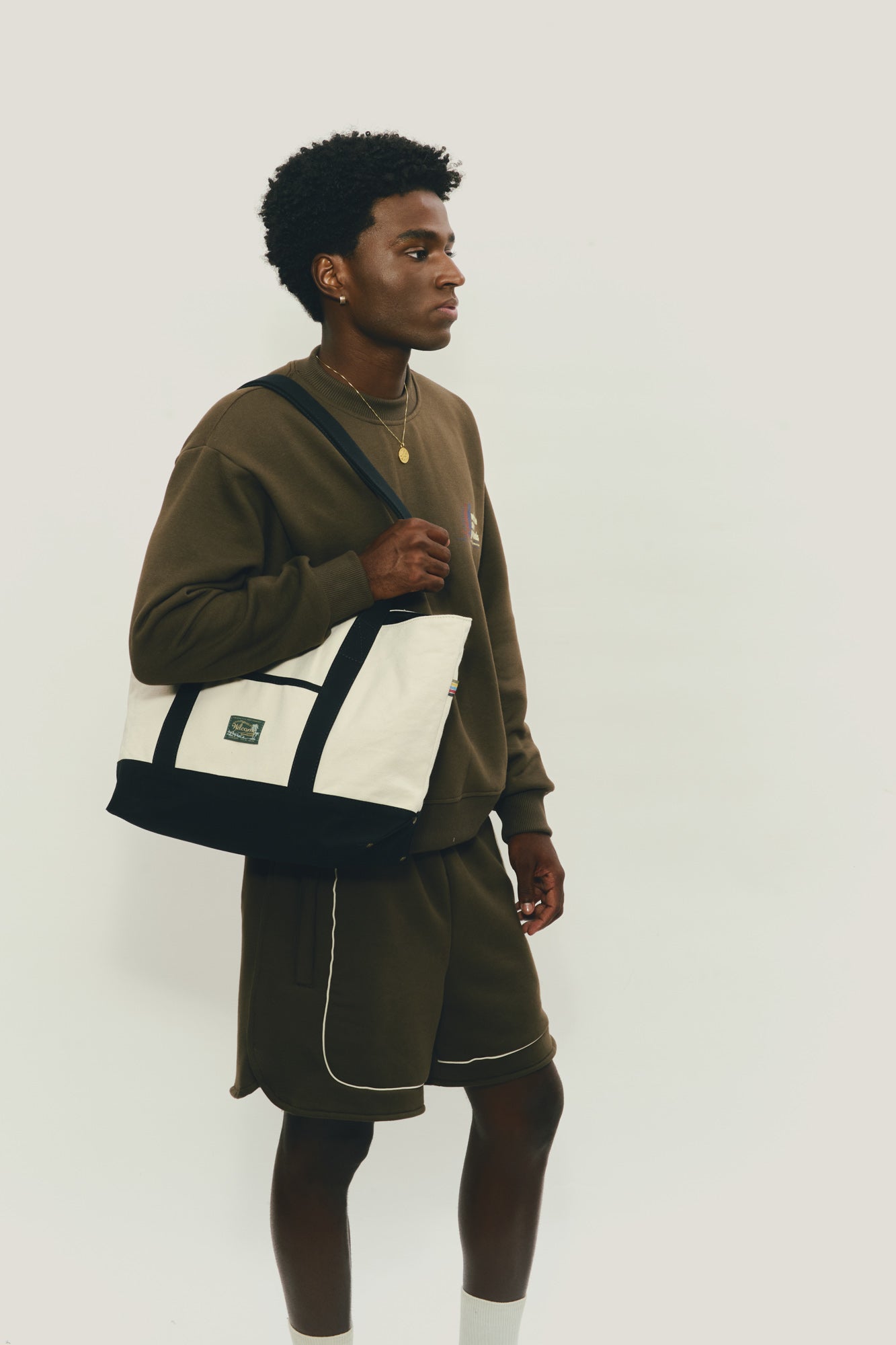 Canvas Tote Bag Sunny Heavy Weight - Preta