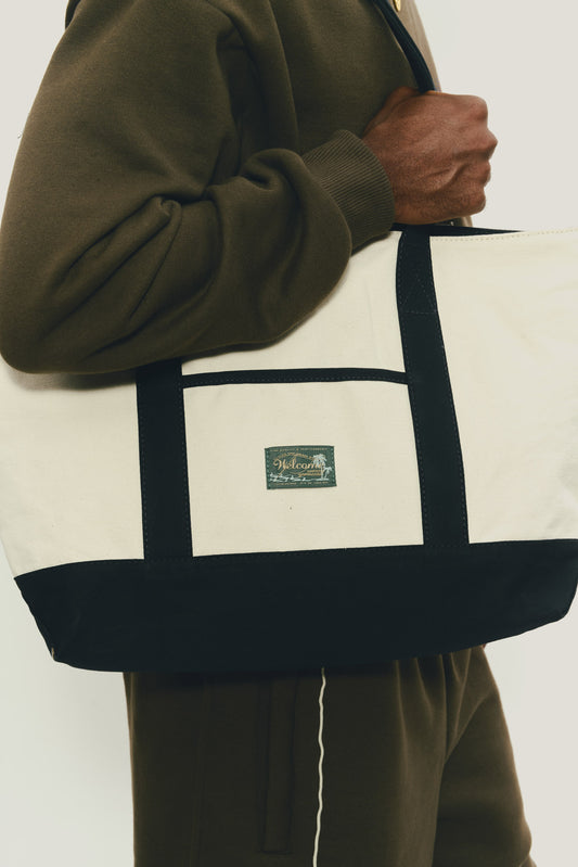 Canvas Tote Bag Sunny Heavy Weight - Preta