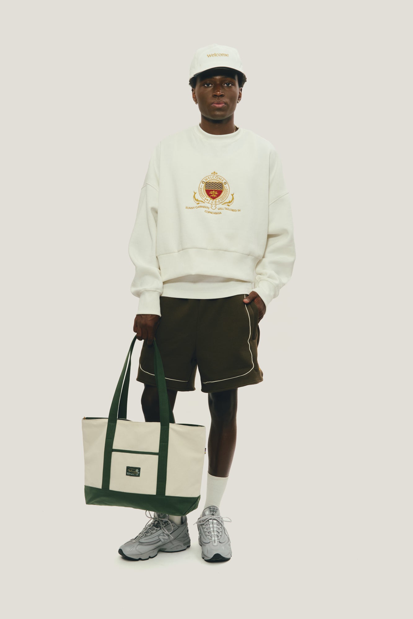 Canvas Tote Bag Sunny Heavy Weight - Verde
