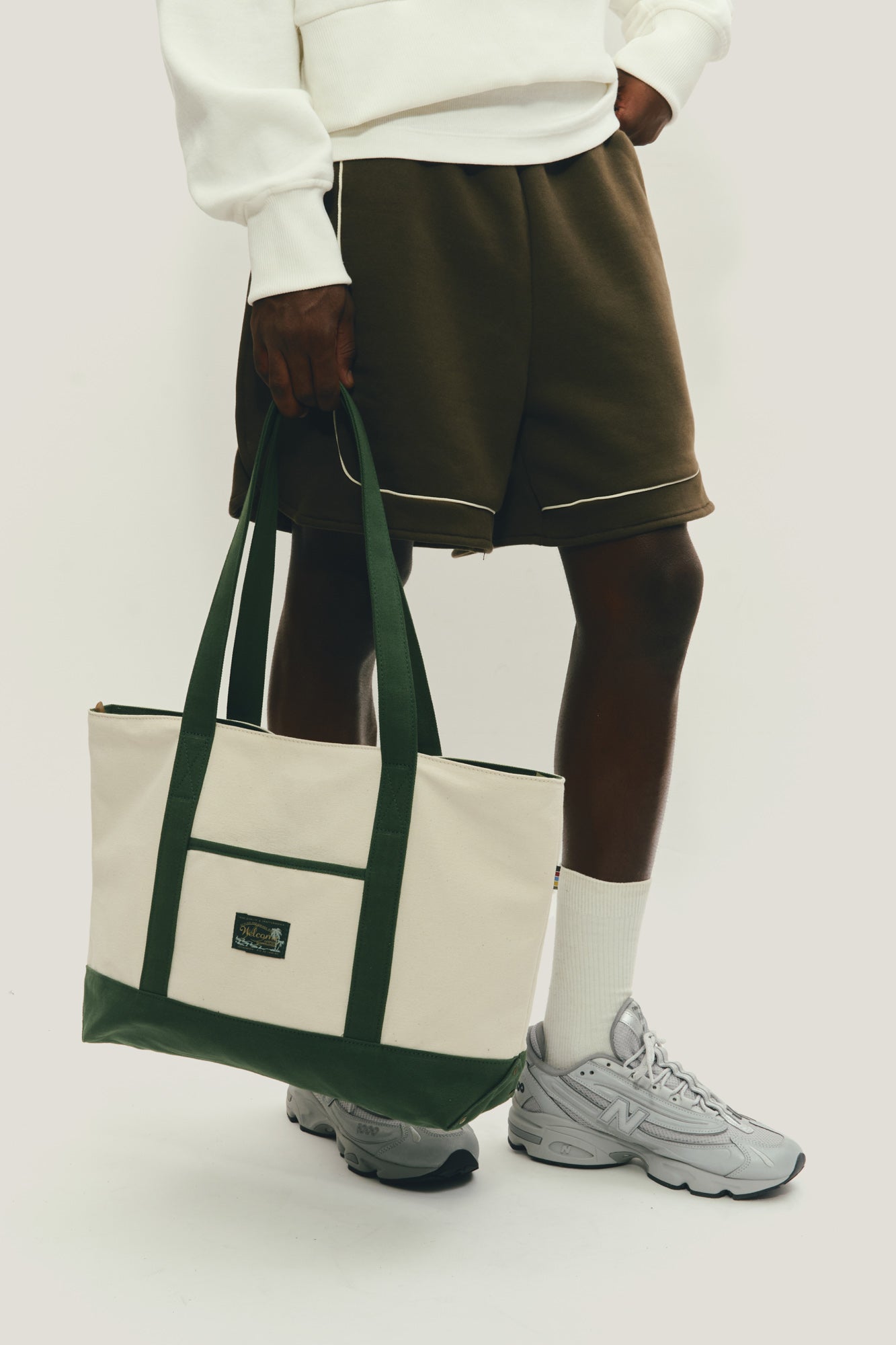Canvas Tote Bag Sunny Heavy Weight - Verde