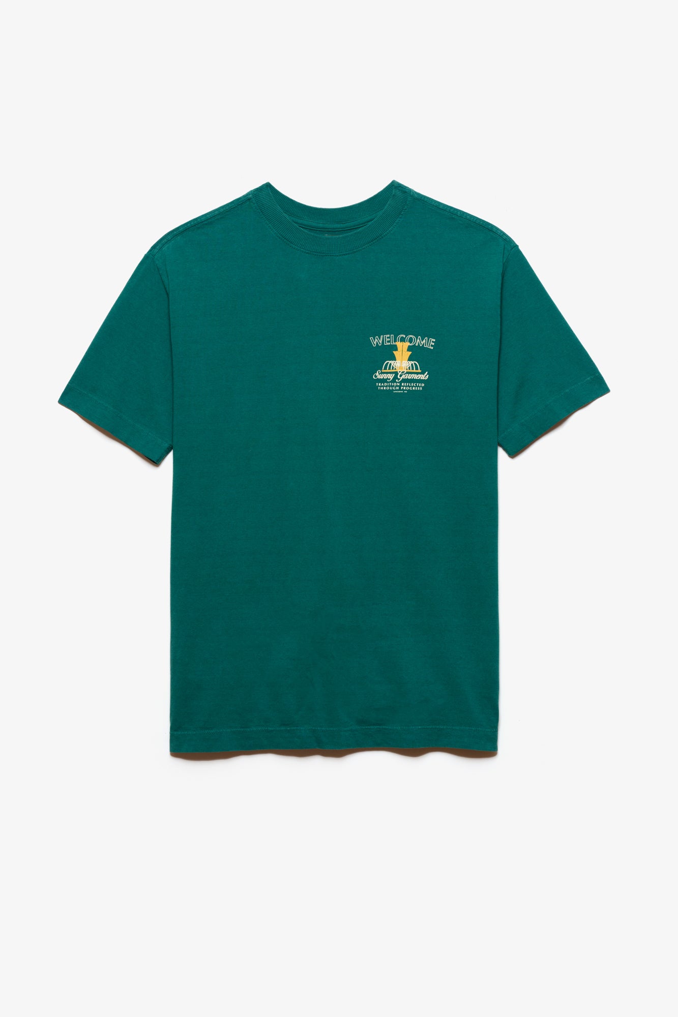 T-shirt Fountain - Verde
