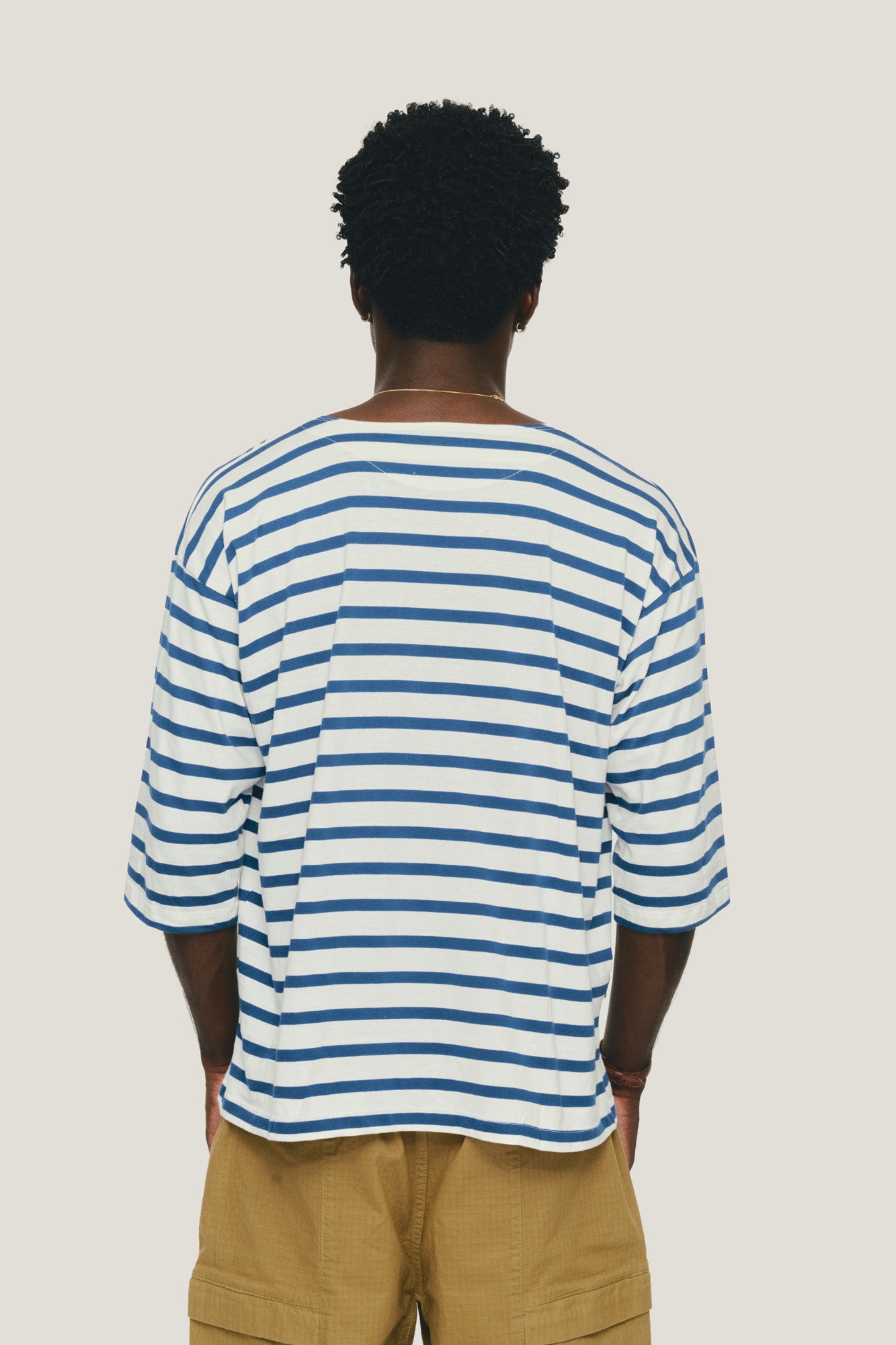 T-shirt Mariner Listrada - Manga 3/4