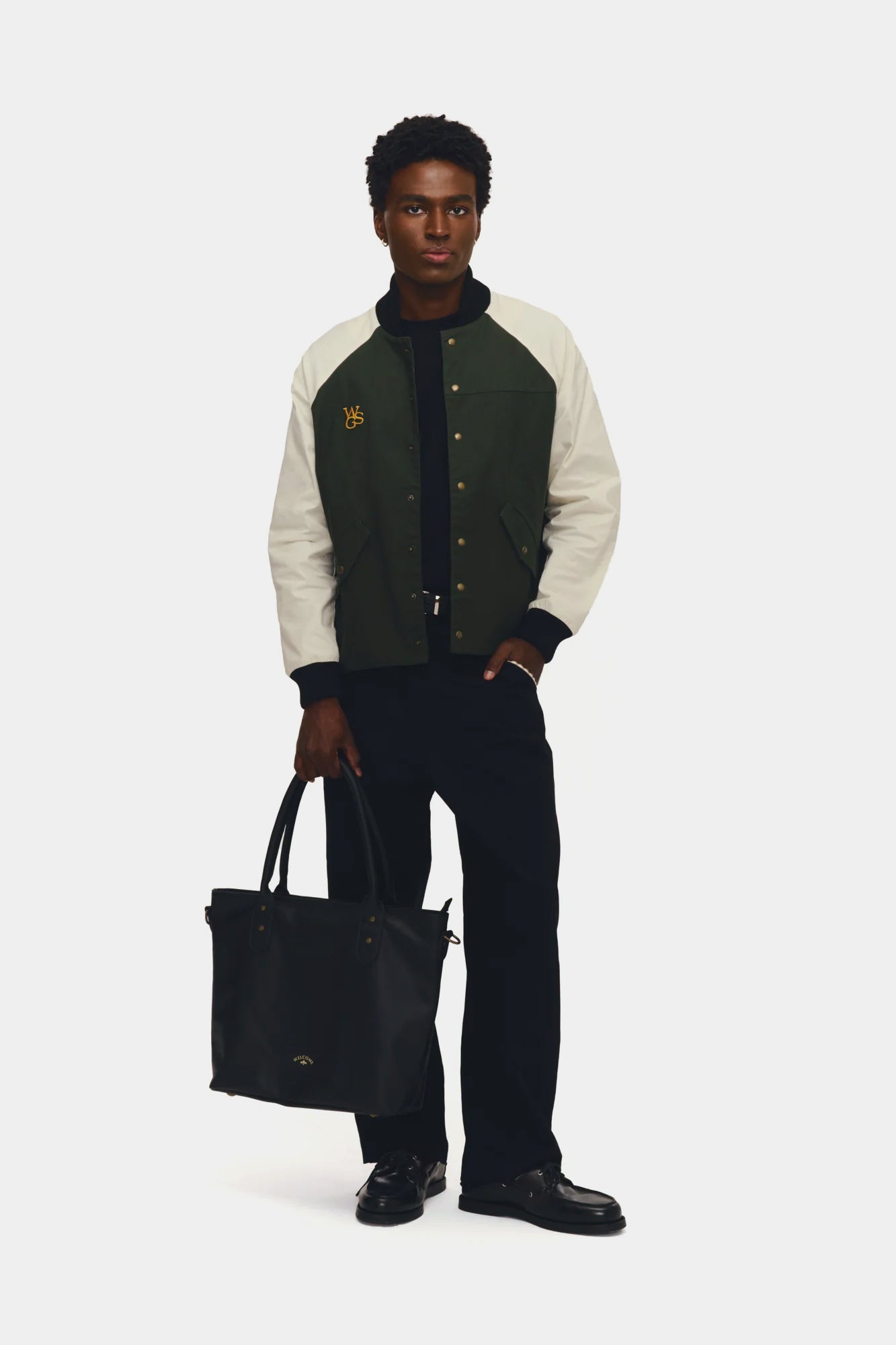 Bolsa de Couro Capanema - Preto