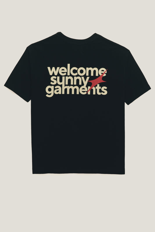 T-Shirt Regular Fit Star - Preto