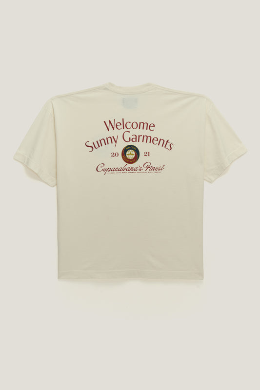 T-Shirt Boxy Fit Finest - Off White