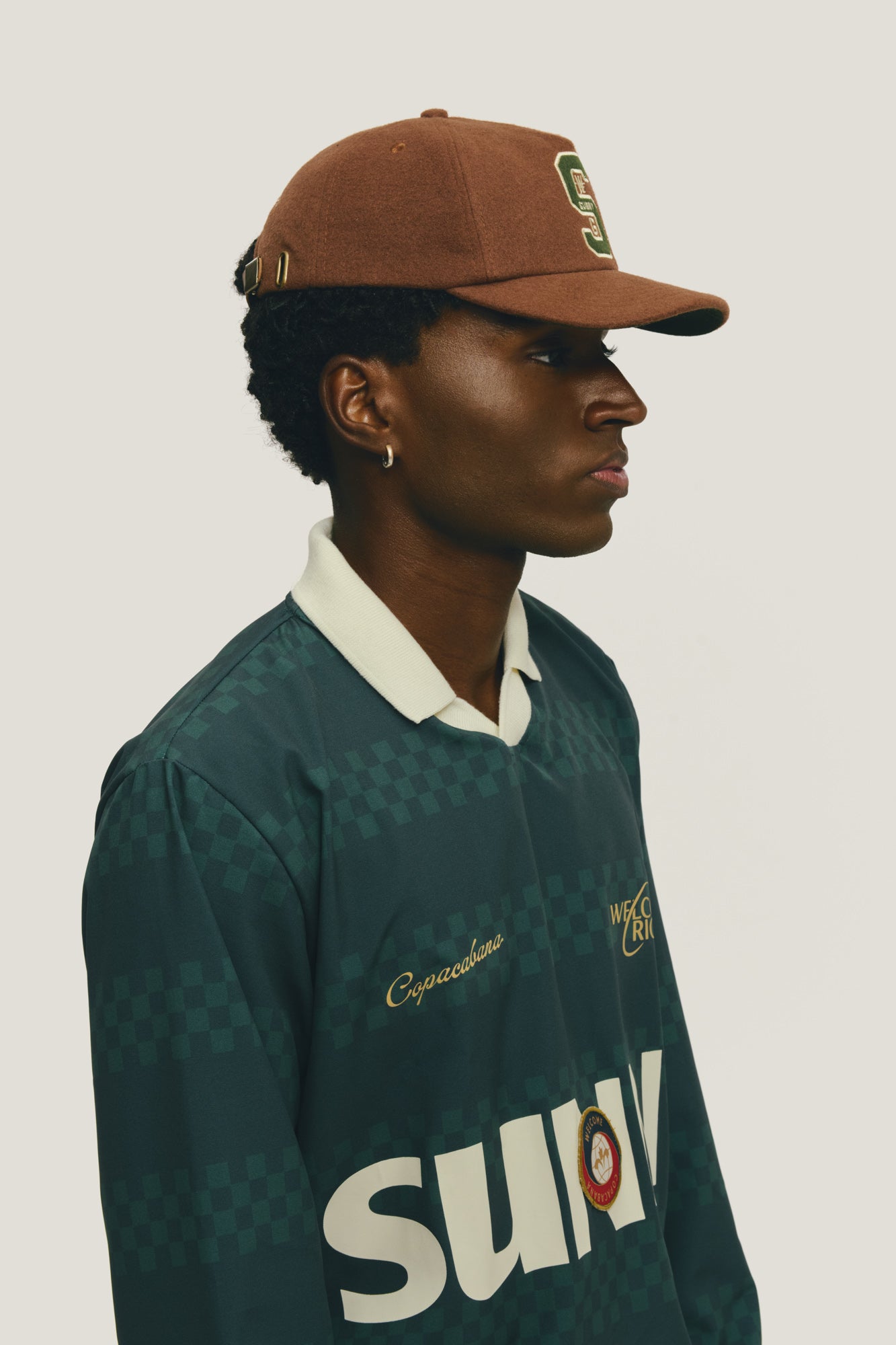 Boné Veludo Capital - Marrom