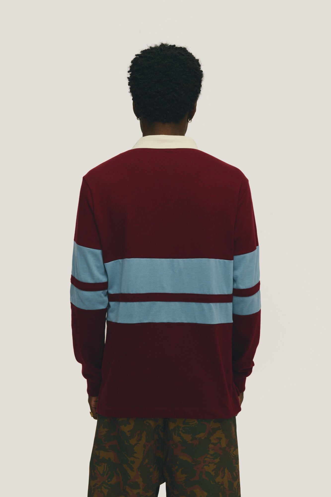 Polo Rugby Tulipa Listra ML - Vinho Bordeaux