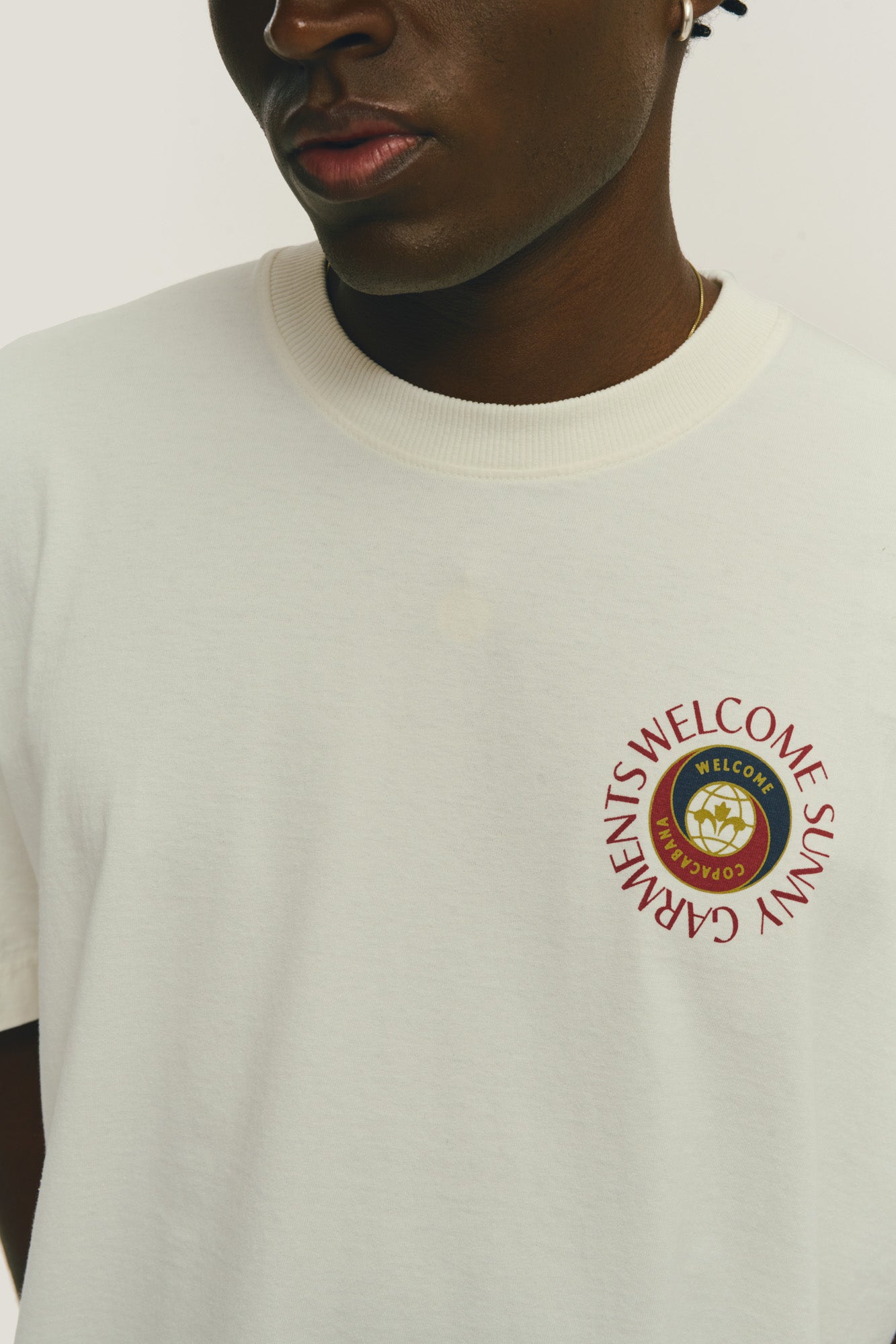 T-Shirt Boxy Fit Finest - Off White