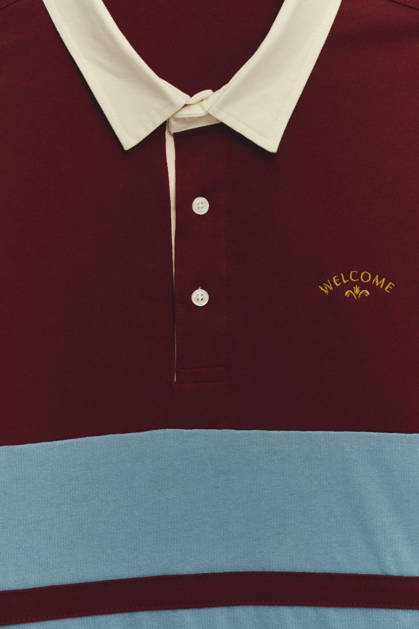 Polo Rugby Tulipa Listra ML - Vinho Bordeaux