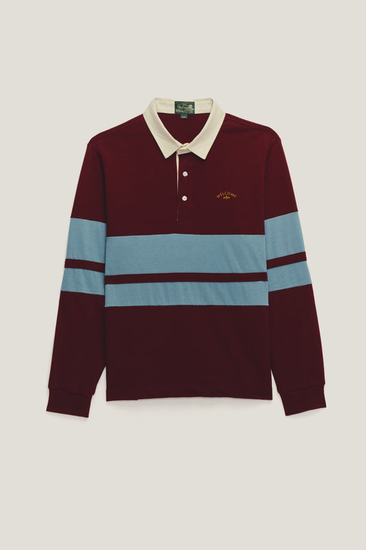 Polo Rugby Tulipa Listra ML - Vinho Bordeaux