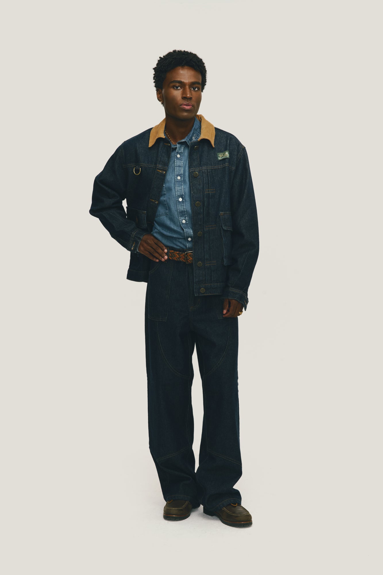 Calça Jeans Western Wide - Índigo