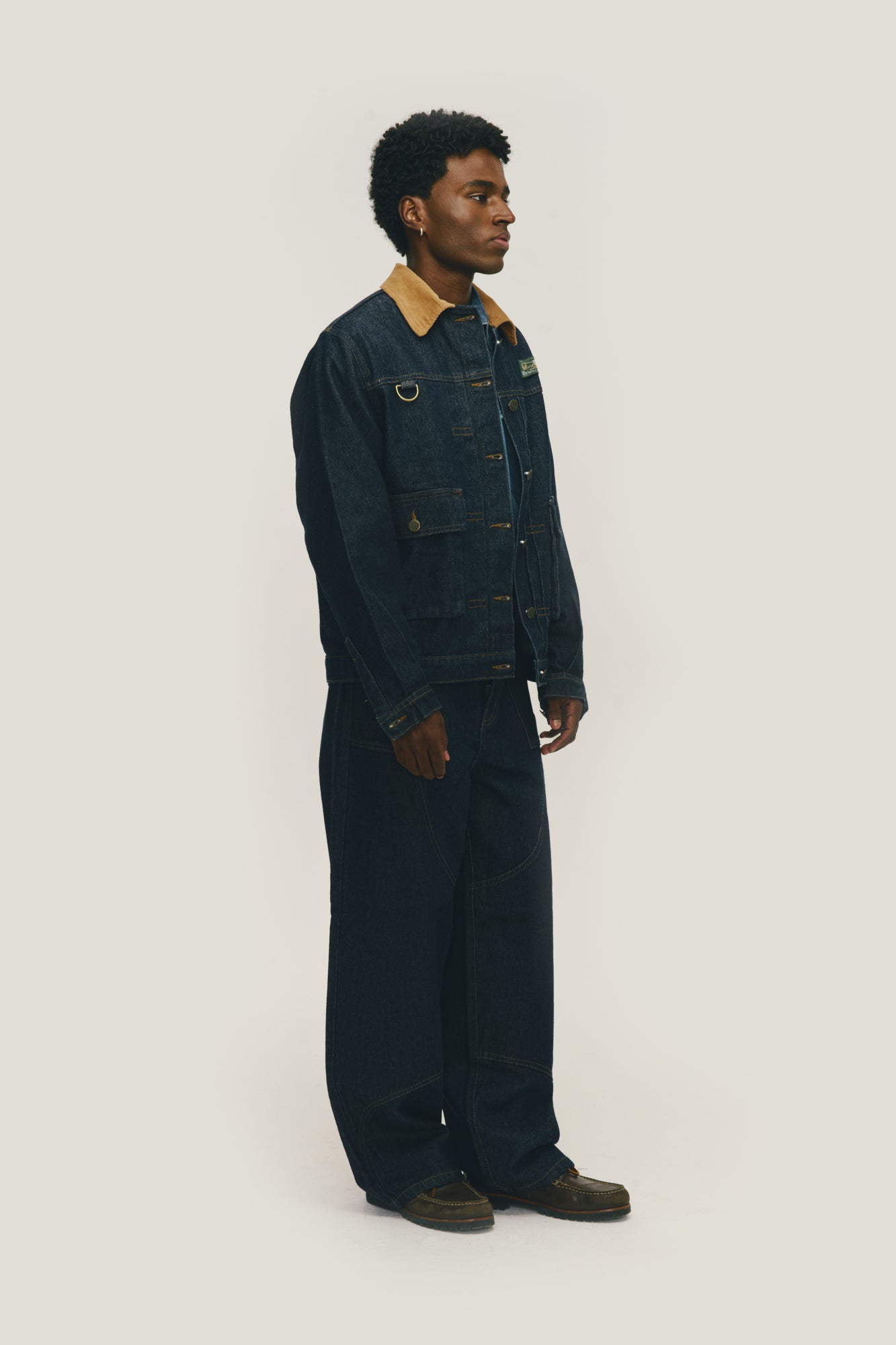 Jaqueta Jeans Western - Índigo e Cotelê