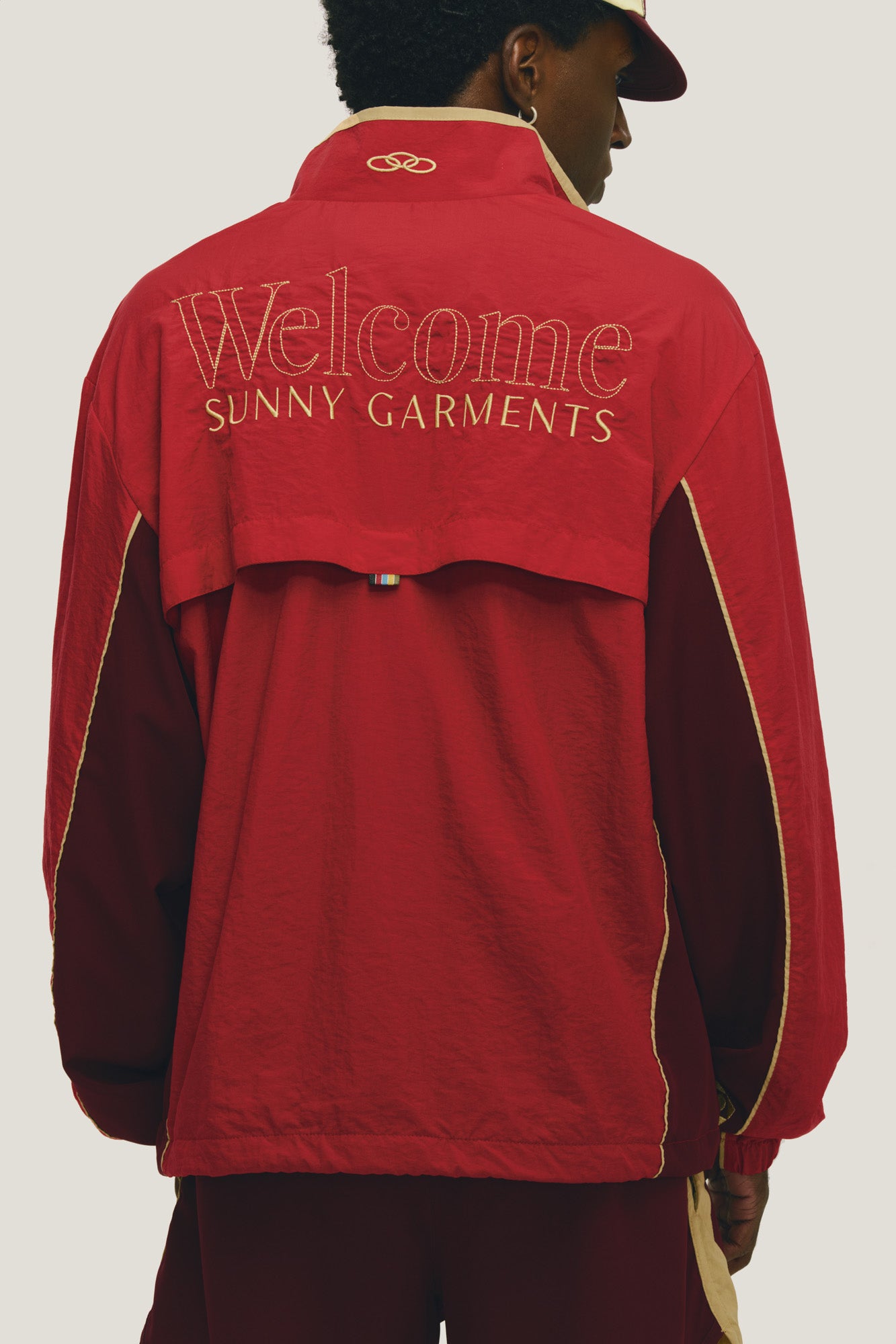 Jaqueta Windbreaker Mantra Olympikus + Welcome - Vermelha