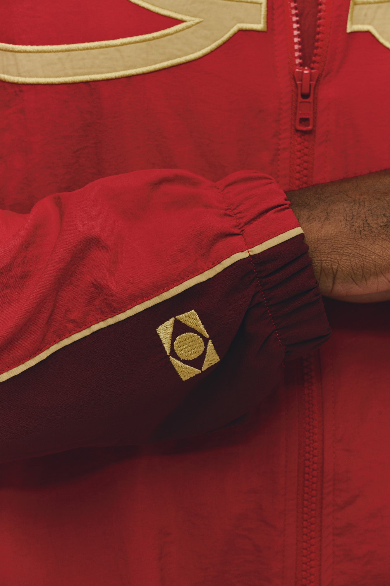 Jaqueta Windbreaker Mantra Olympikus + Welcome - Vermelha