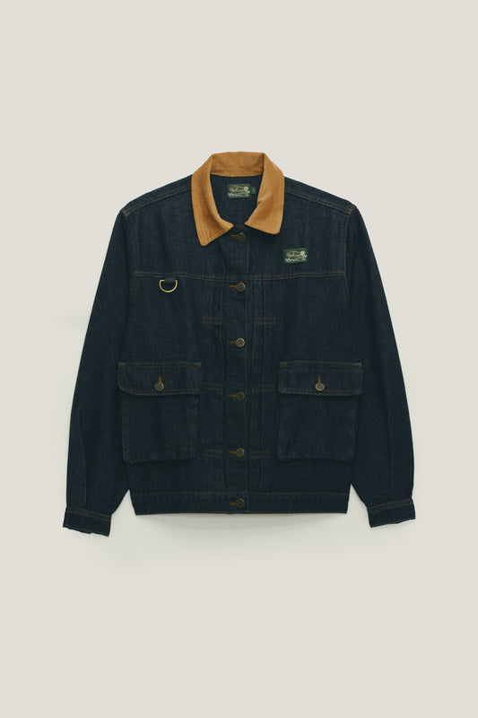 Jaqueta Jeans Western - Índigo e Cotelê