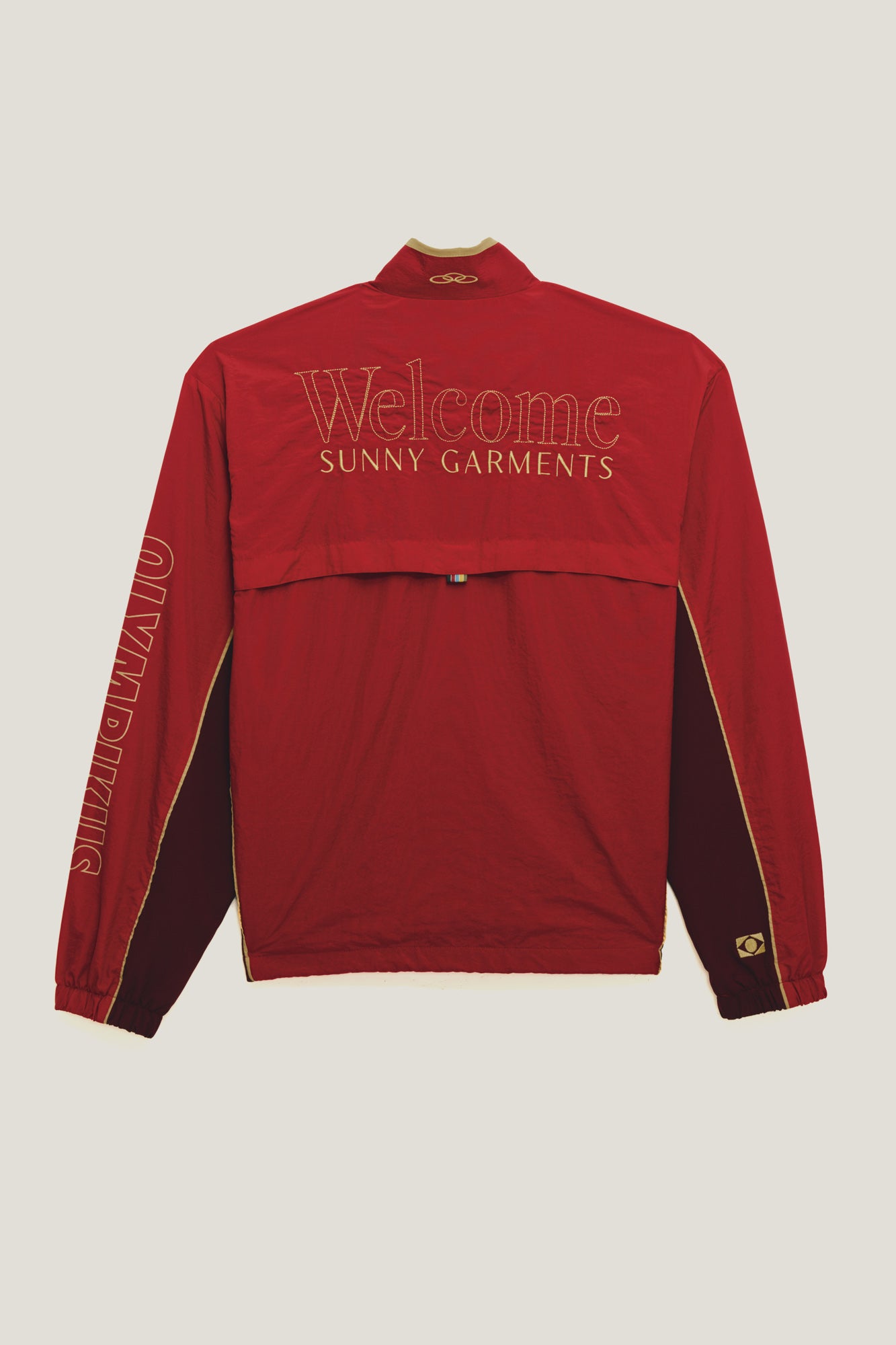 Jaqueta Windbreaker Mantra Olympikus + Welcome - Vermelha