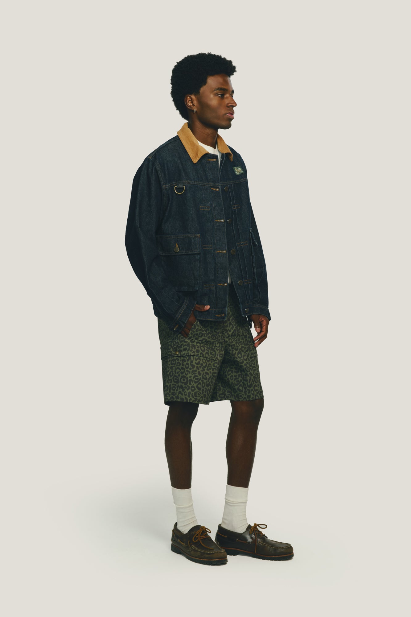 Bermuda Cargo Big Pockets Leopard