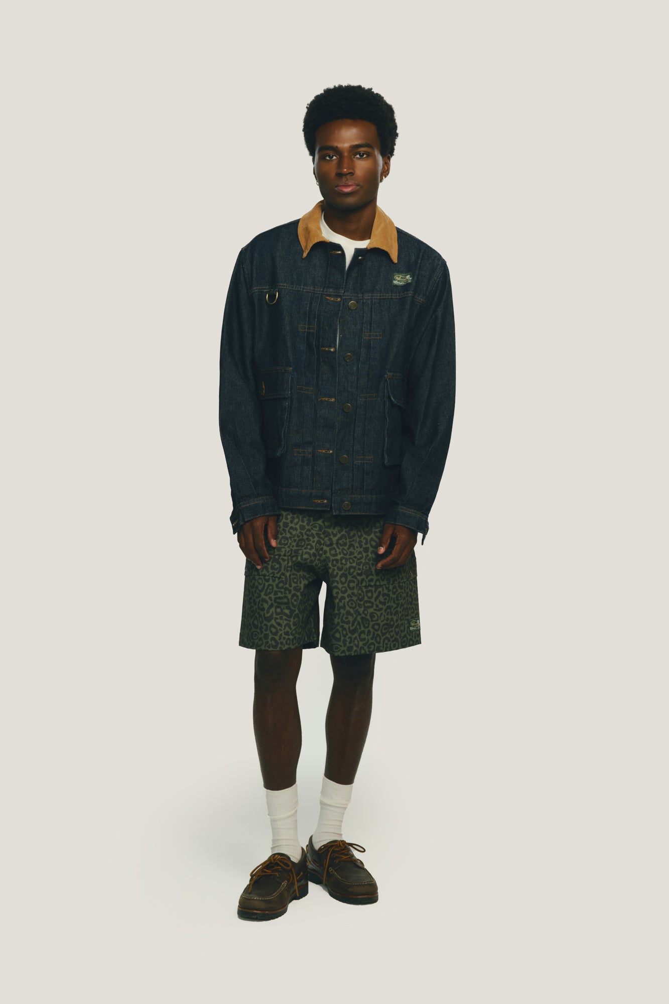 Bermuda Cargo Big Pockets Leopard