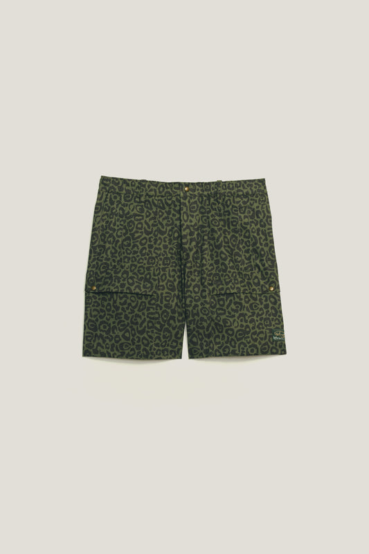 Bermuda Cargo Big Pockets Leopard