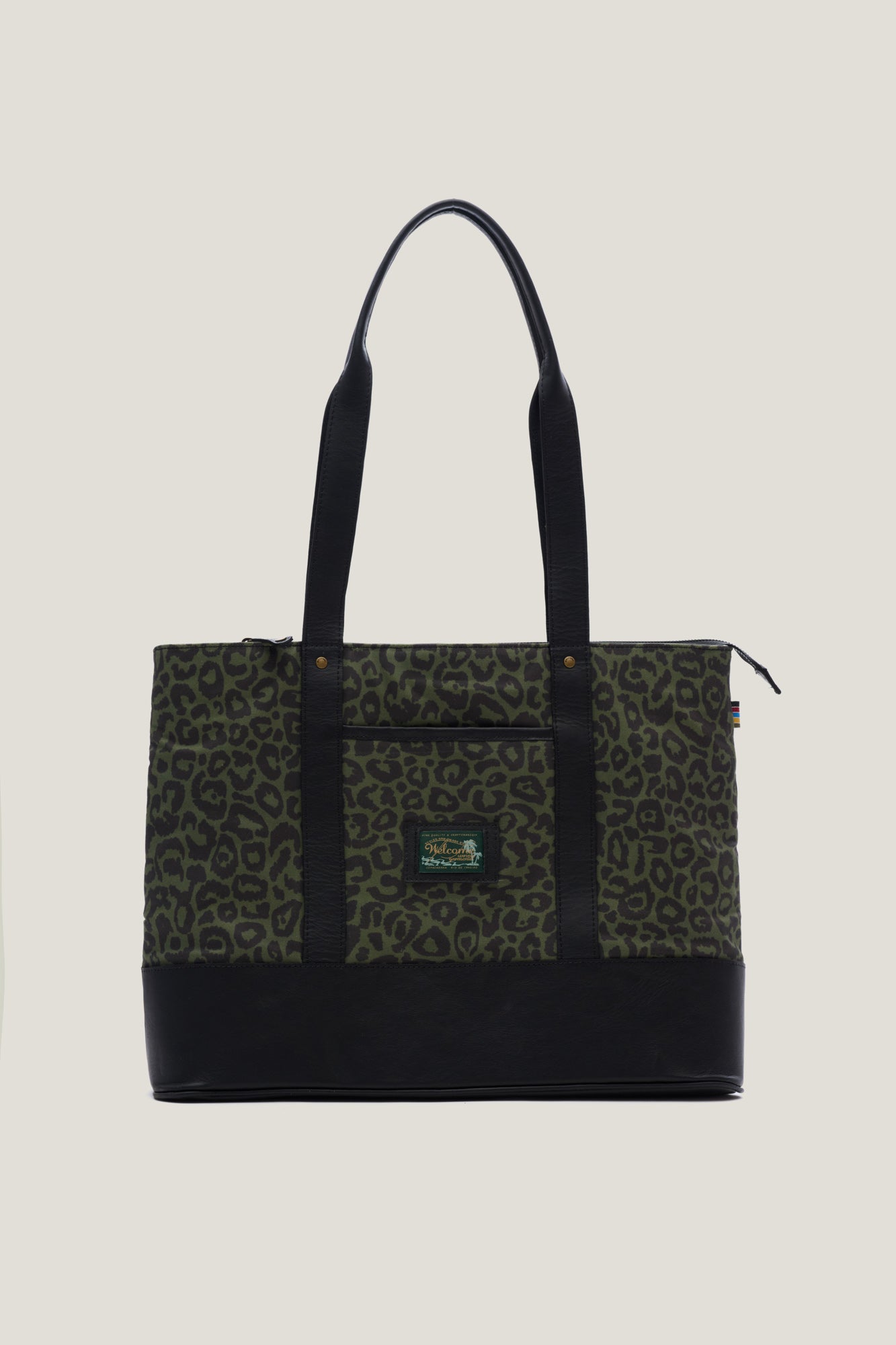 Canvas Tote Bag Sunny Heavy Weight - Leopard