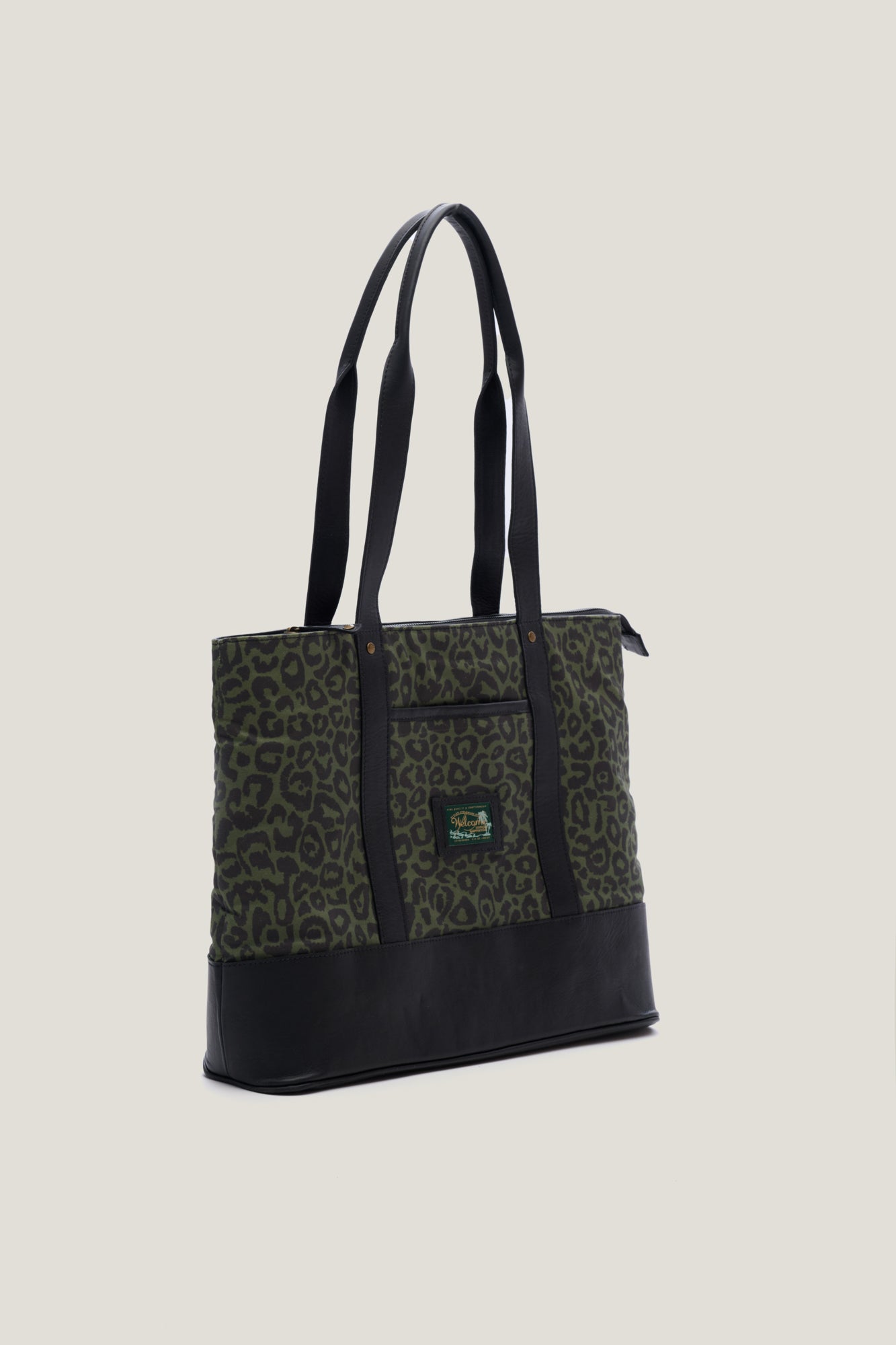 Canvas Tote Bag Sunny Heavy Weight - Leopard