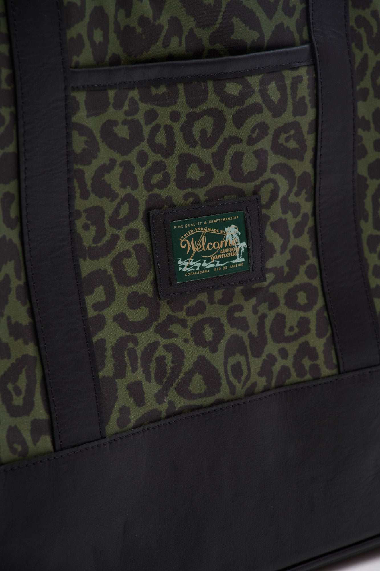 Canvas Tote Bag Sunny Heavy Weight - Leopard