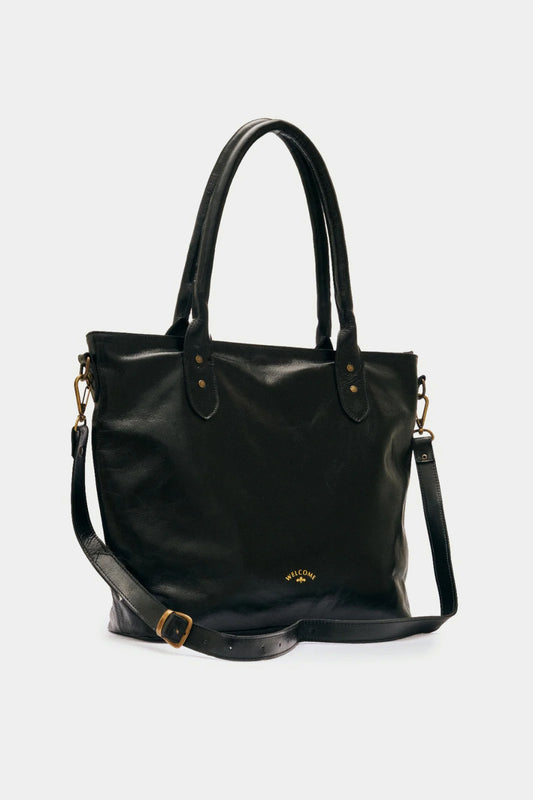 Bolsa de Couro Capanema - Preto