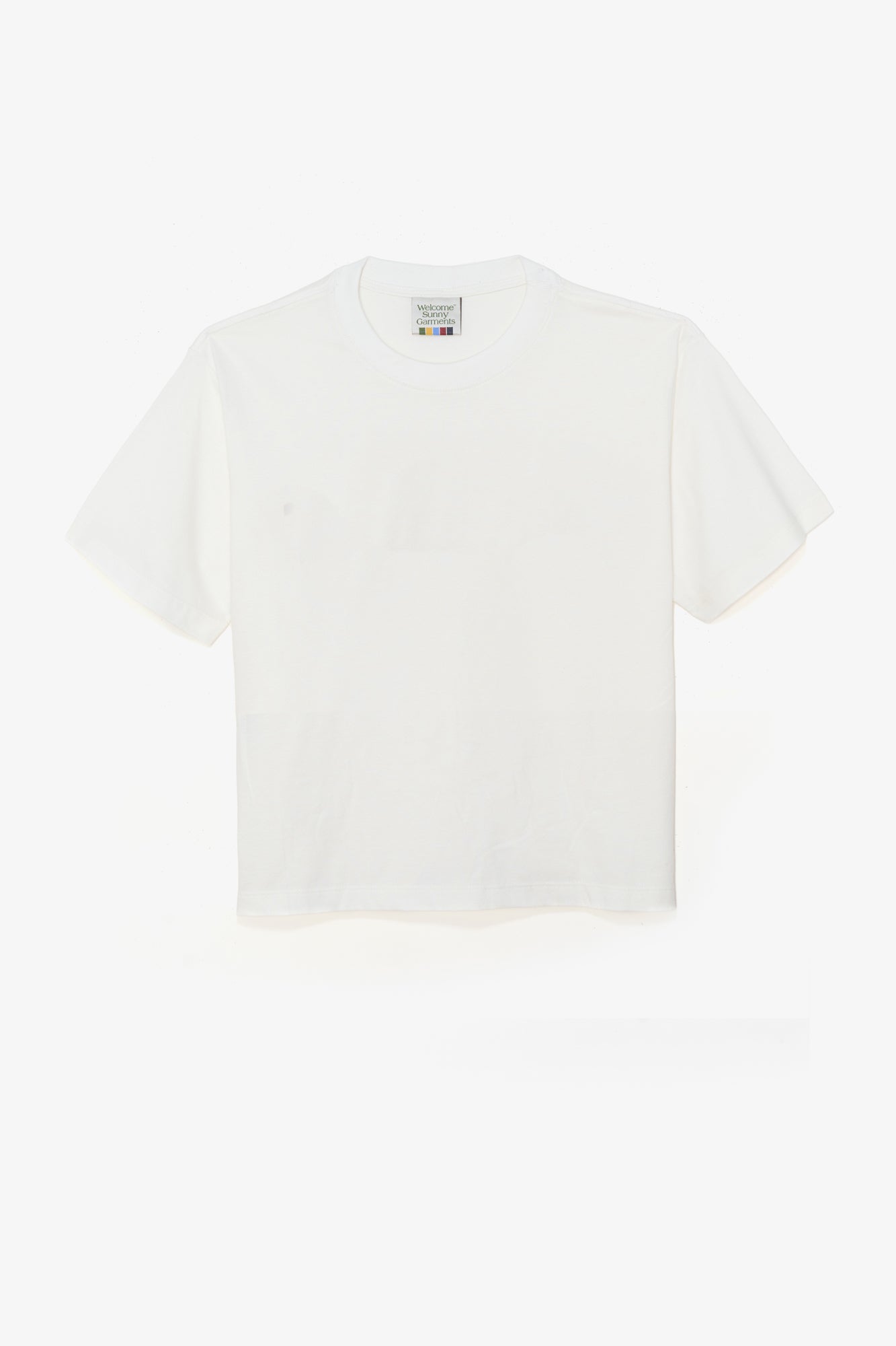 T-shirt Boxy Fit Basic - Off