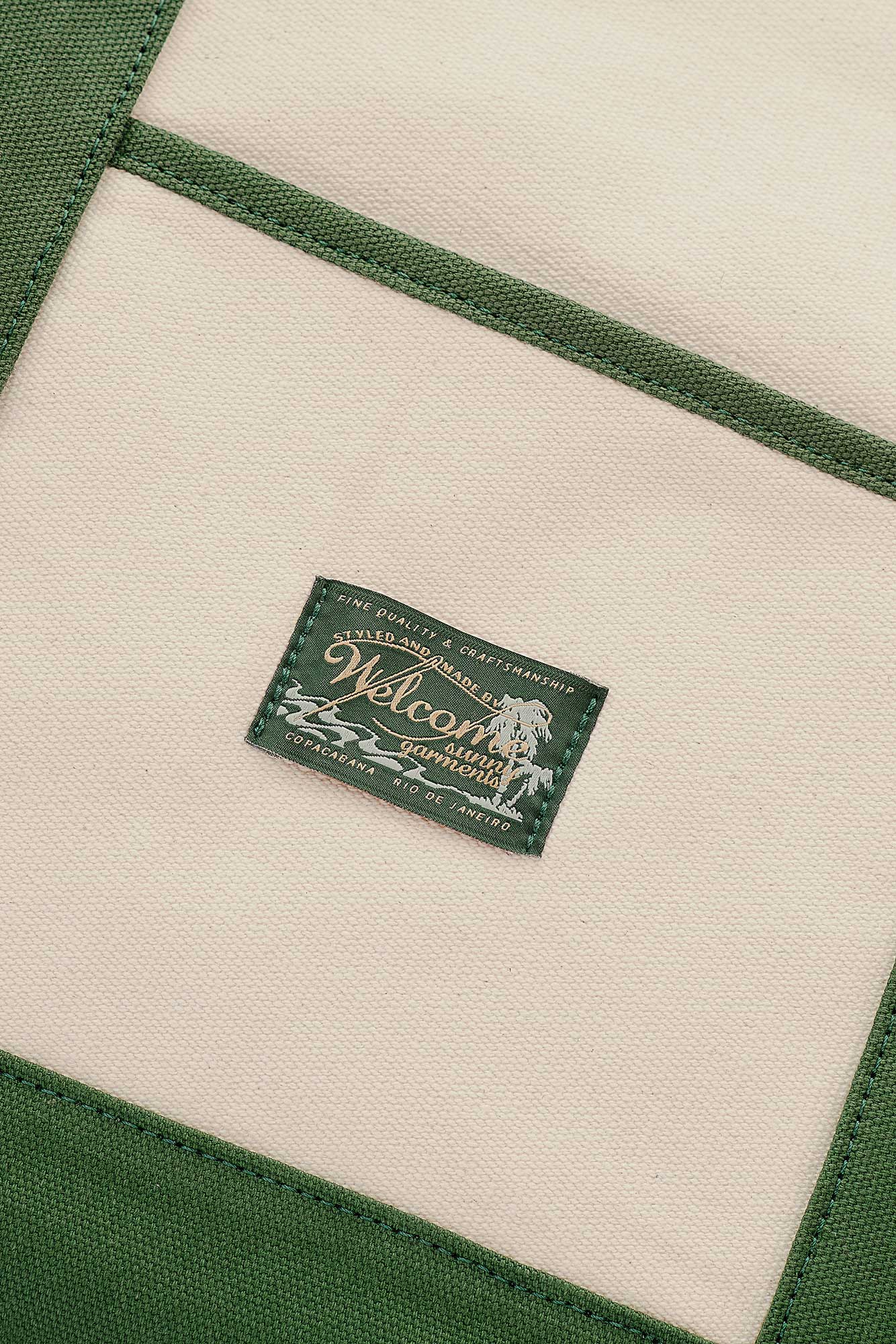 Canvas Tote Bag Sunny Heavy Weight - Verde