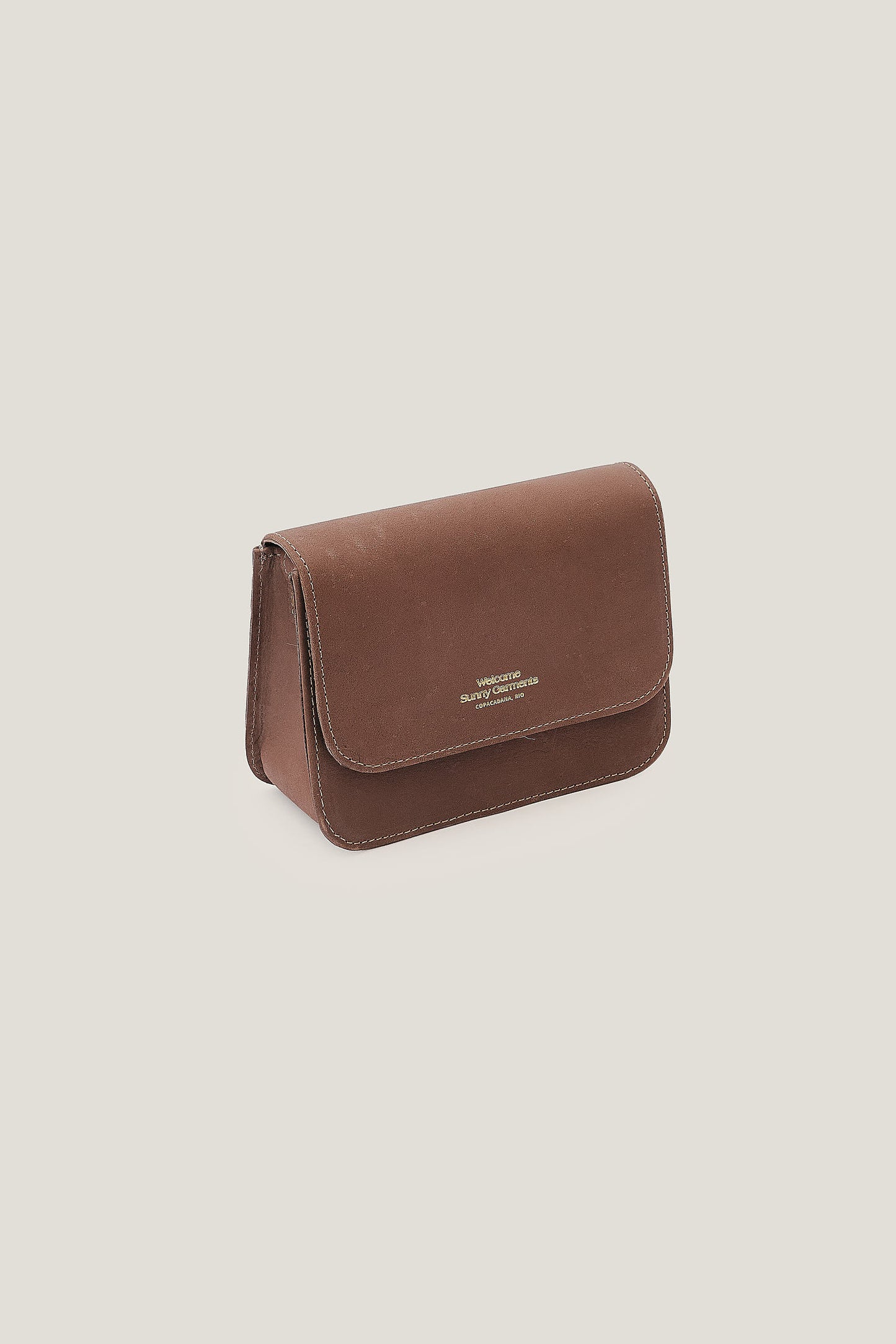 Bolsa de Couro Lafaiete - Marrom Conhaque