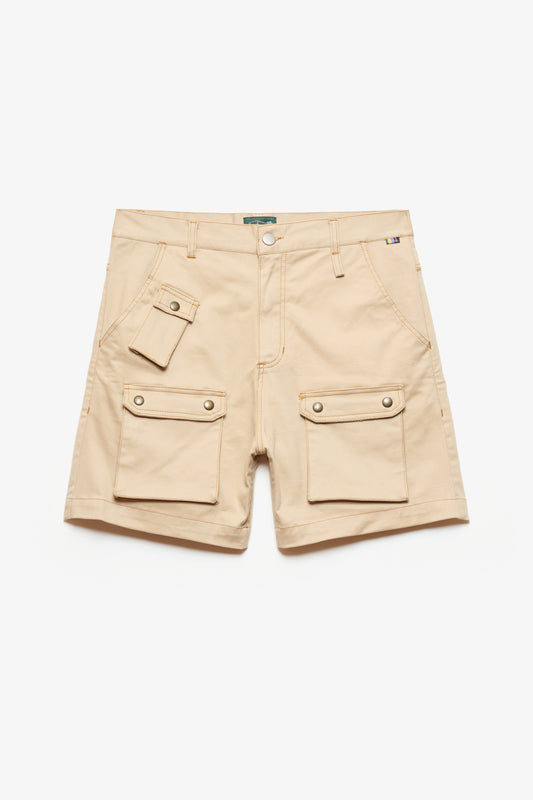 Bermuda Safari Cargo - Creme