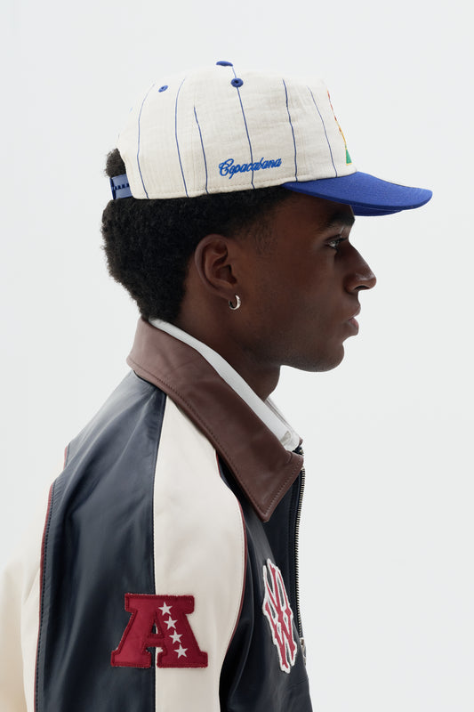 Boné Field x NFL x New Era - Off White e Azul Royal