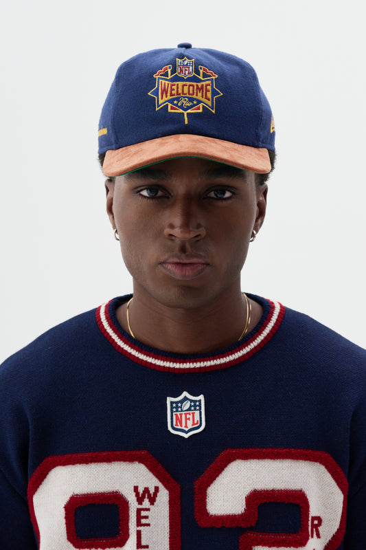 Boné Stadium Veludo x NFL x New Era - Azul
