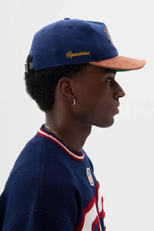 Boné Stadium Veludo x NFL x New Era - Azul