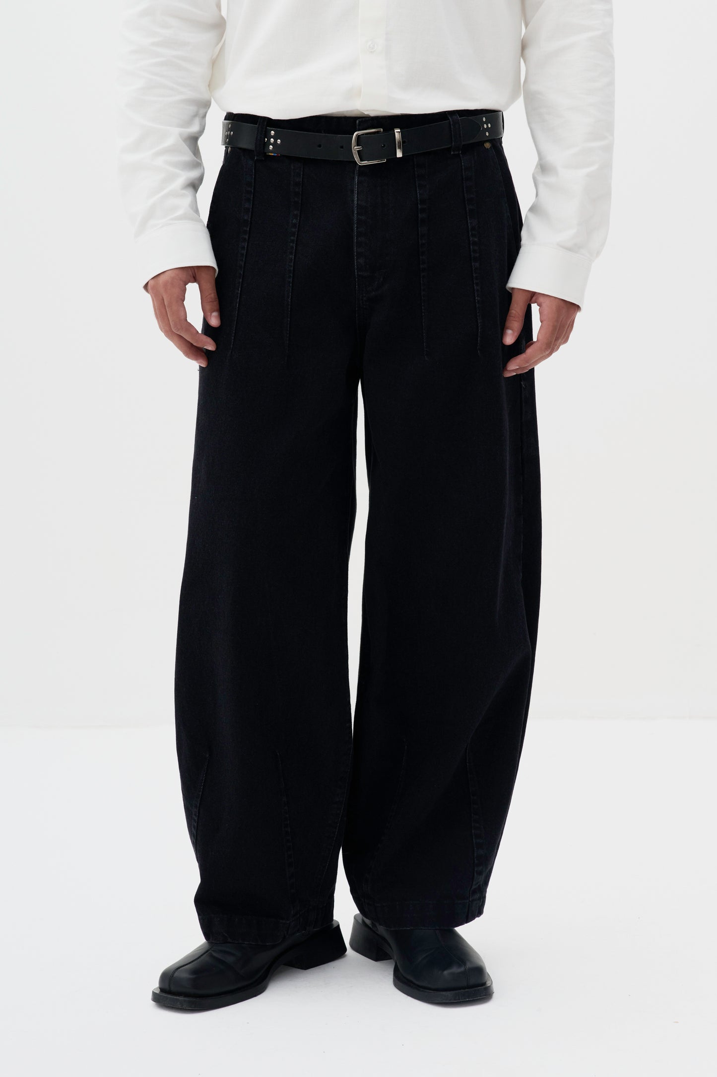Calça Jeans Balloon - Preta
