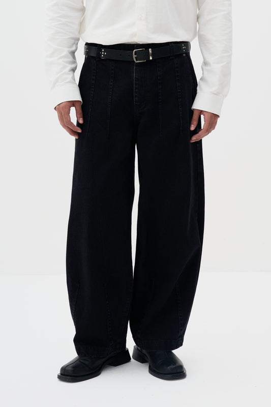 Calça Jeans Balloon - Preta